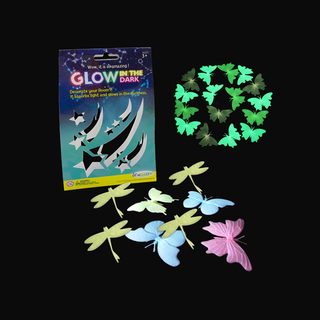 Glow Dragonfly&butterfly 