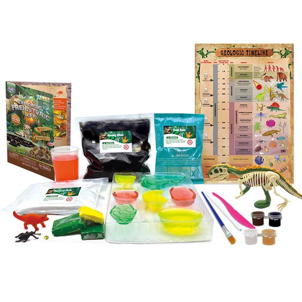 Exploring Prehistoric Life Toys Set