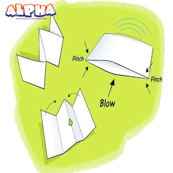 Alpha science classroom： DIY Paper Squawker