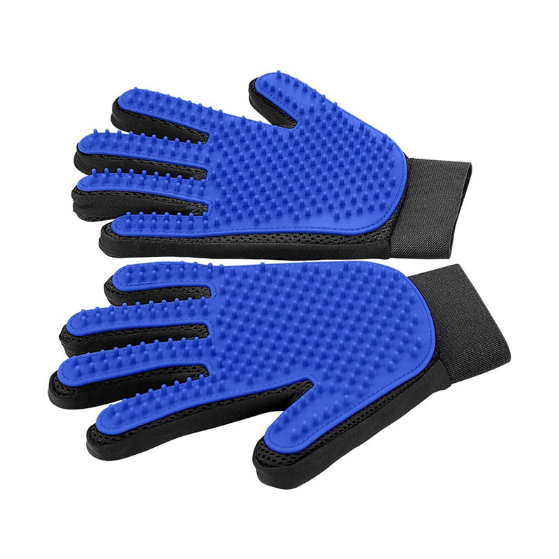 Colorful Pet Grooming Gloves