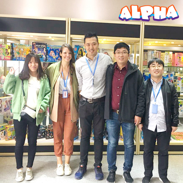 Alpha science toys factory has signed a partnership with American toy company